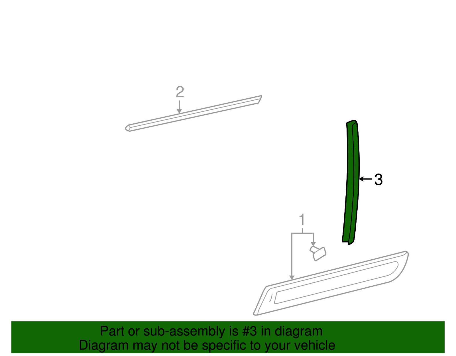 Edge Guard - Ford (YL8Z-7820910-AA)
