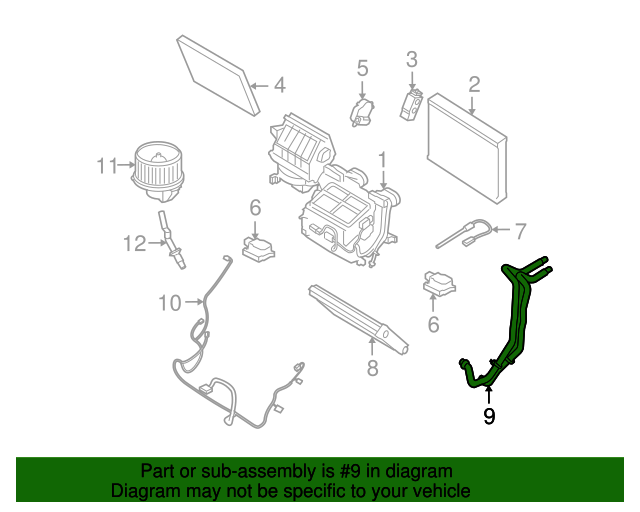 Genuine Heater Core for 20052009 Land Rover Land Rover Part