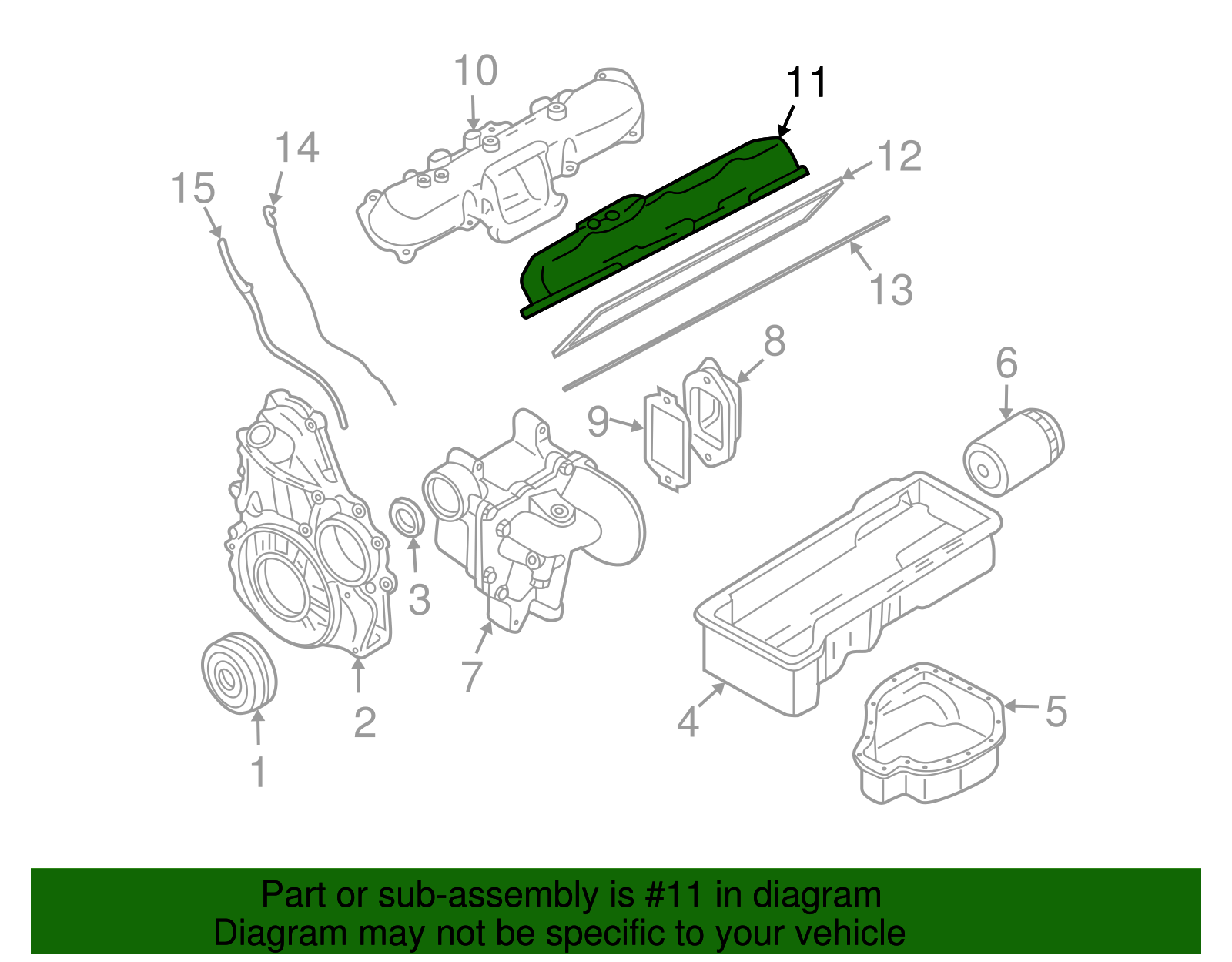 Rocker Arm Cover Spacer - GM (97309628)