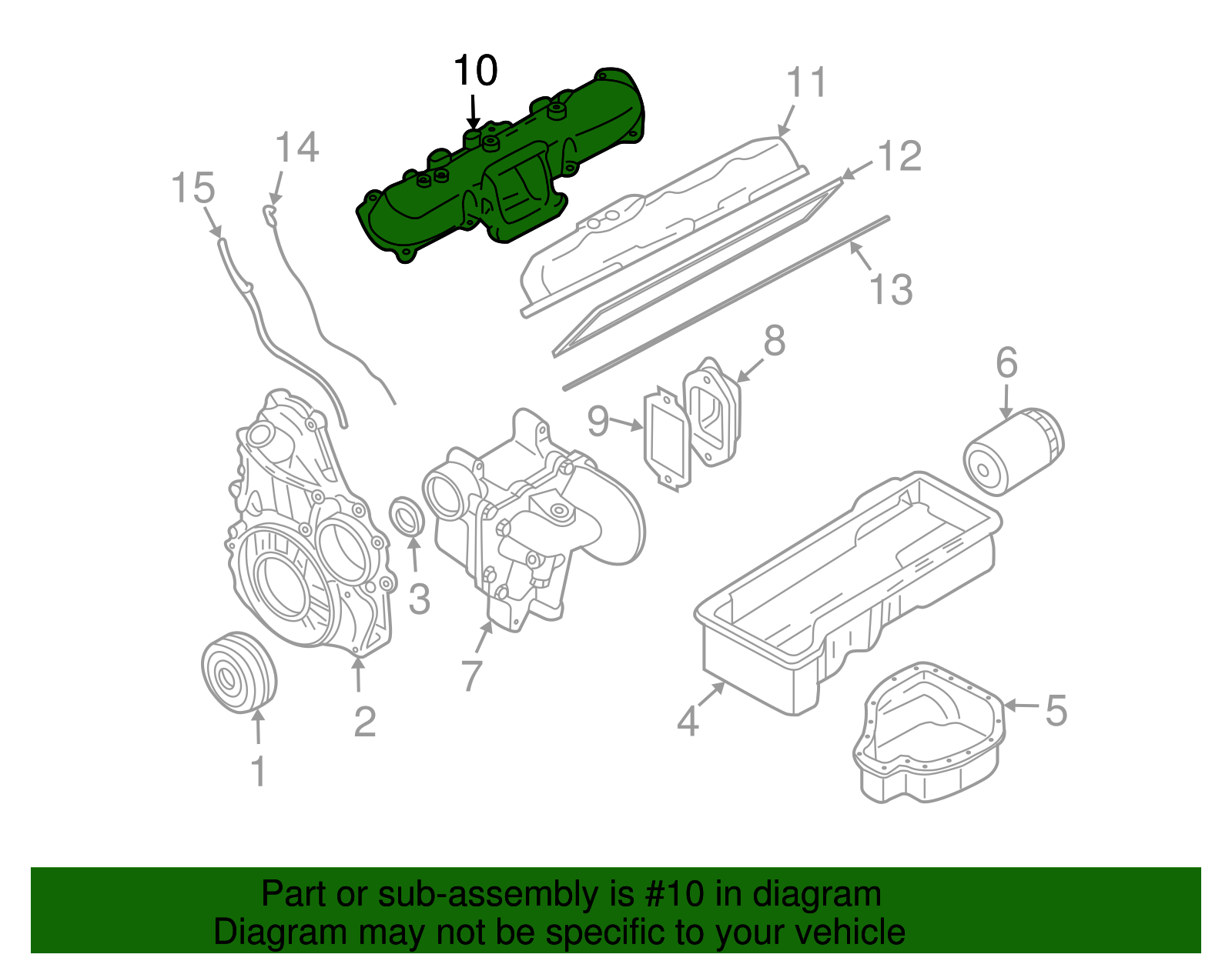 Rocker Arm Cover - GM (97386598)