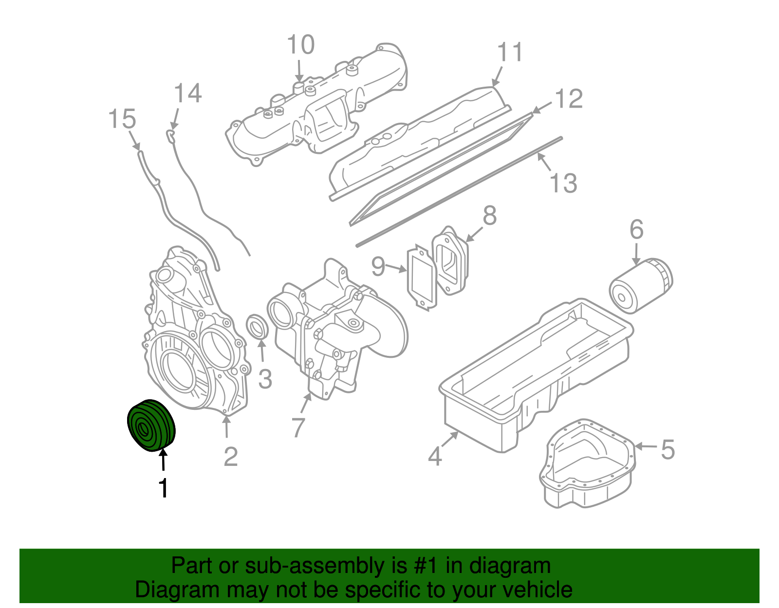 Vibration Damper - GM (97780412)