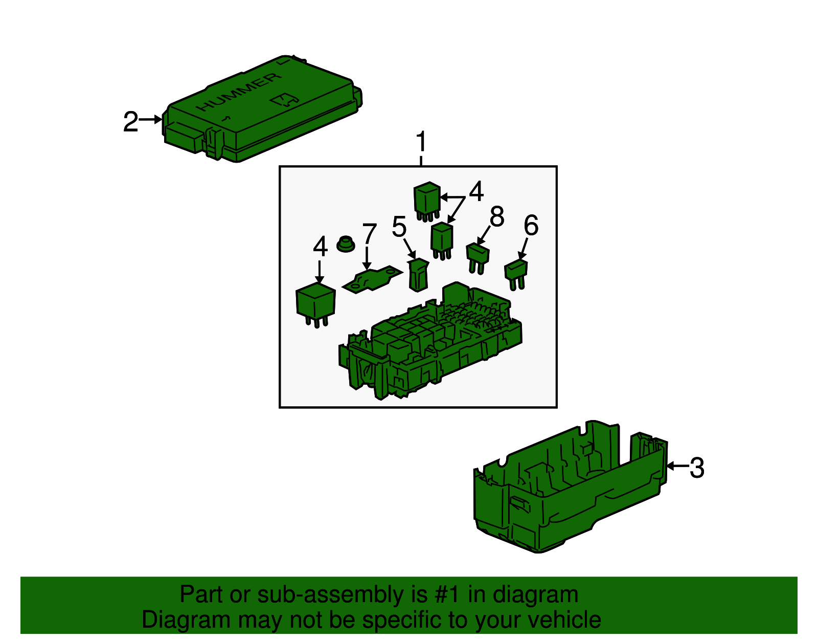 Fuse Block - GM (25908815)