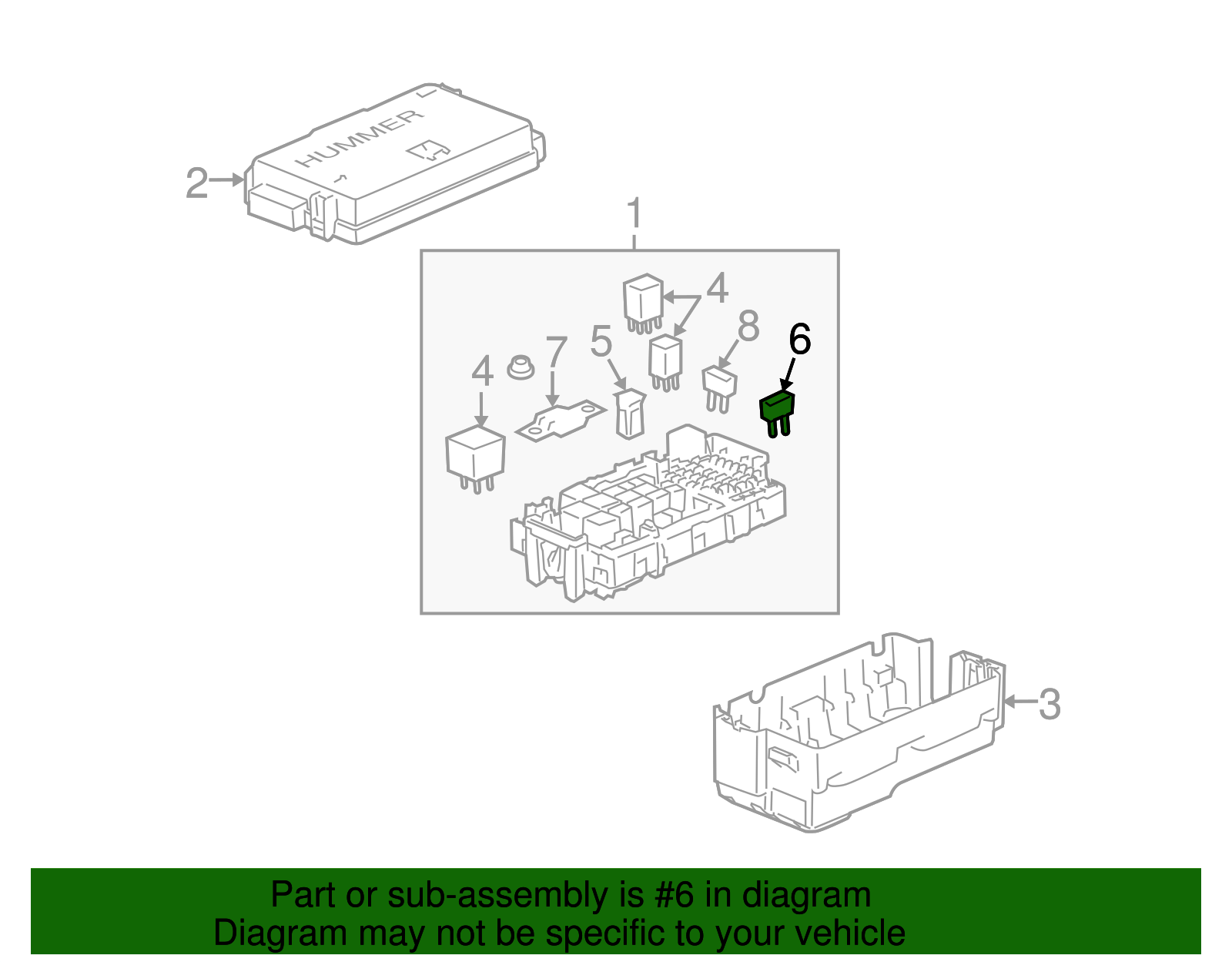 125 Amp Multi-Purpose Fuse - GM (12177251)