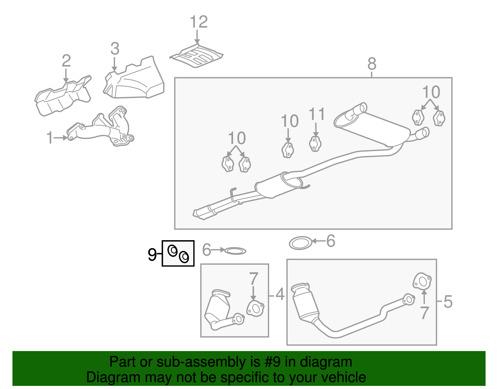 Multi-Purpose Nut - GM (11516076)