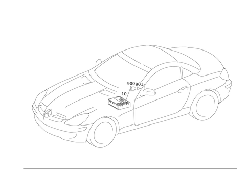 Central Gateway/System Diagnosis for 2011 Mercedes-Benz SLK350 ...