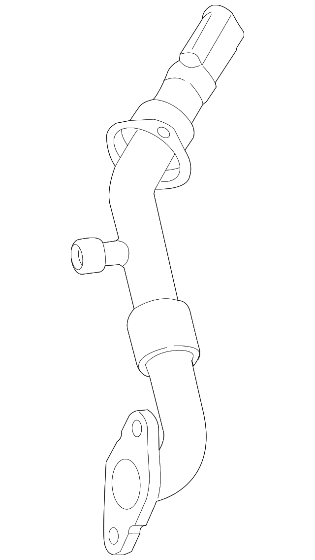 20152019 Ford Egr Tube ck4z9e470a