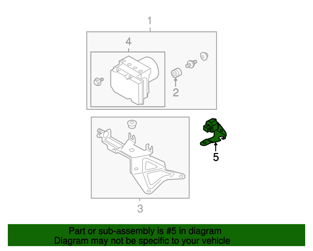 20022007 Subaru GSensor 27540FE091 Subaru Parts Store