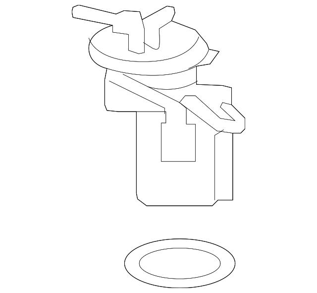 20092017 GM Fuel Pump Module without Fuel Level Sensor, with Pressure