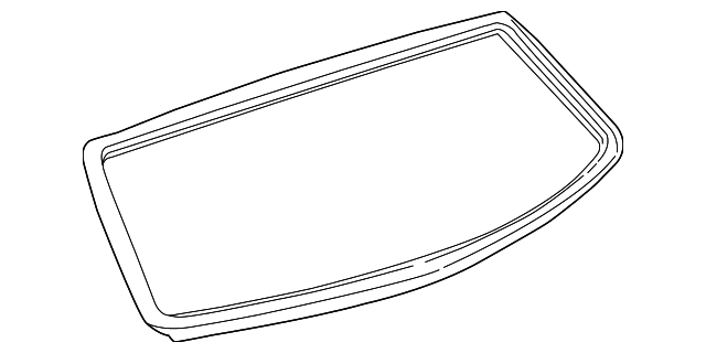 Rear Window Molding - GM (88899035)