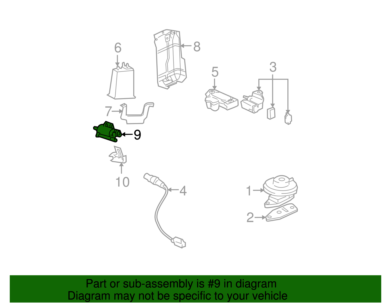 Valve Assembly-Evaporative Emis Cnstr     Purge Sol ( - GM (1997285)
