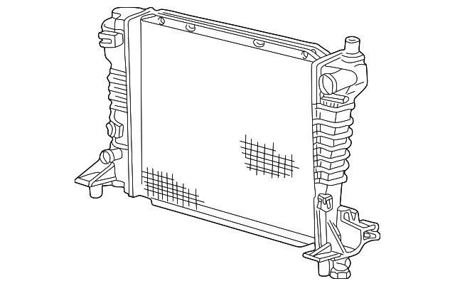 Radiator - Ford (H2MZ-8005-AA)