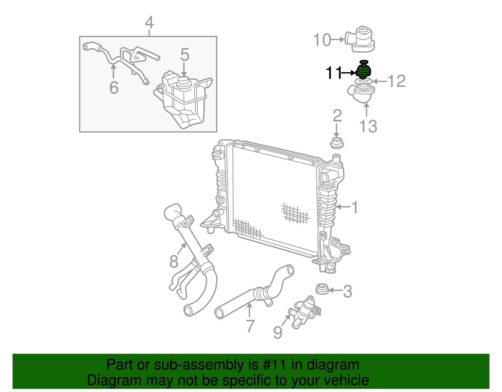 Thermostat - Ford (XW4Z-8575-AA)