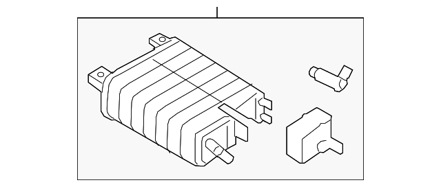 Vapor Canister - Ford (GD9Z-9D653-A)