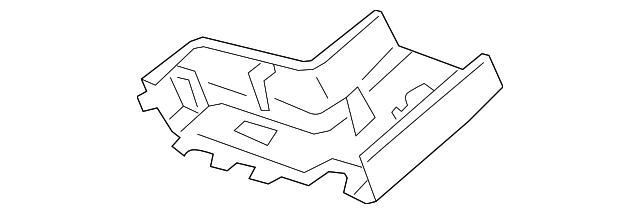 Jet Black Windshield Multi-Function Sensor Mount Bracket Cover - GM (84027642)