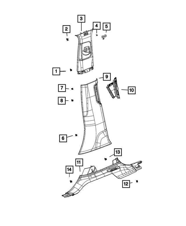 20212024 Jeep Retainer Clip 68541687AA Mopar eStore