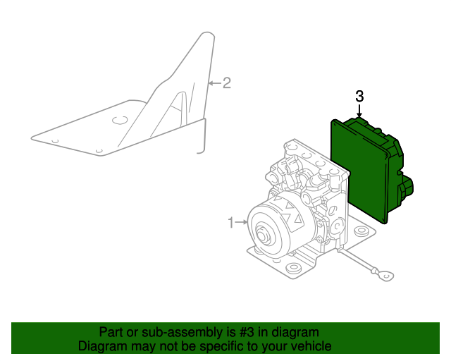 18078137 GM Electronic Brake Control Module Assembly GM Parts Store