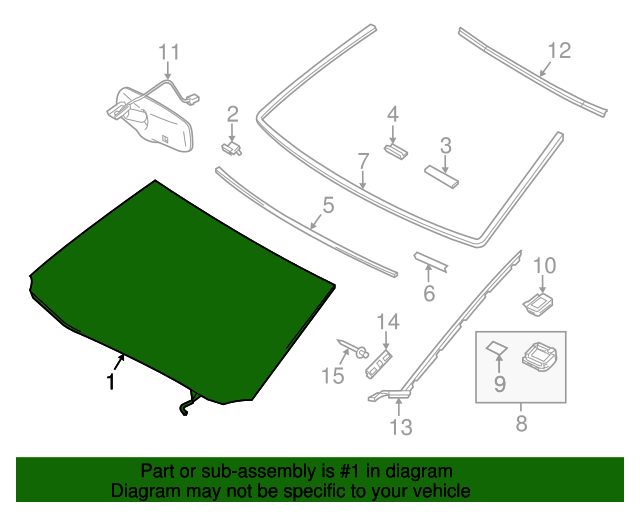 20182020 Lexus Windshield 561013A953 LexusOfKendall