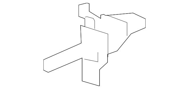Passenger Side Quarter Panel Lower Finish Panel Bracket - GM (94736966)