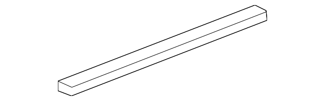 Molding-Pubx Side Upper                     *Dark Smoke Gray - GM (94735898)