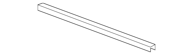 Molding-Pubx Front Upper                    *Dark Smoke Gray - GM (94737508)