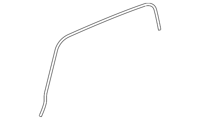 Rear Wheel Opening Flare Seal - GM (94707400)