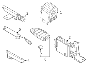 Buzzer D'avertissement Compatible Kia Stinger, Sportage, Etc. (2015-2023) - Référence 95710-C1000 - Neuf
