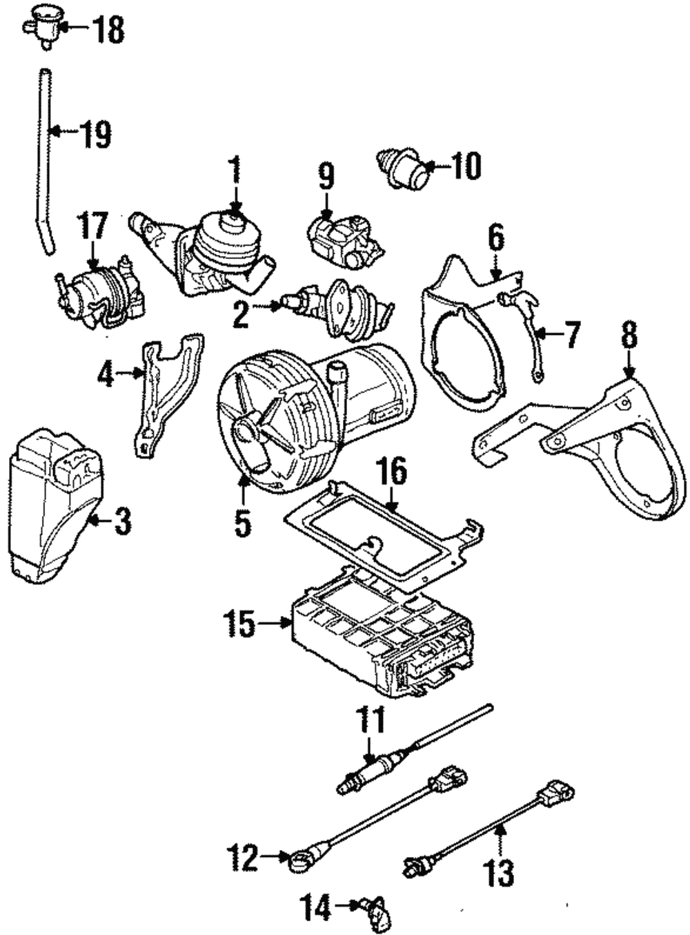 Genuine Volkswagen Fuel Pressure Regulator 037-133-035-C