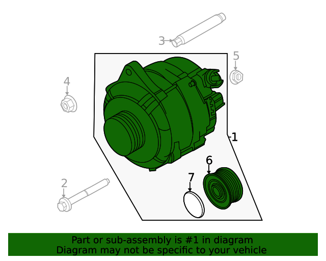 20202023 Ford Alternator CK4Z10346E Blue Springs Ford Parts
