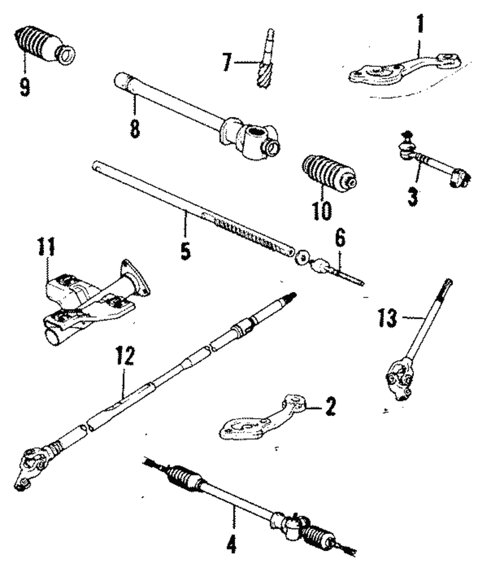 Main-Shaft - Toyota (45210-10020)