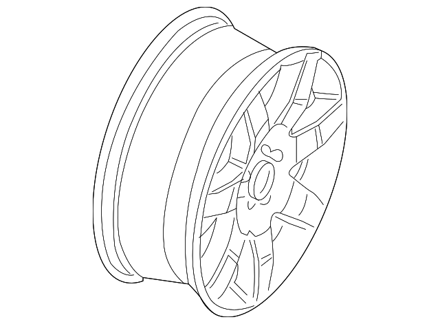 Wheel, 18X7.5                            *Strlg Silver - GM (09595481)