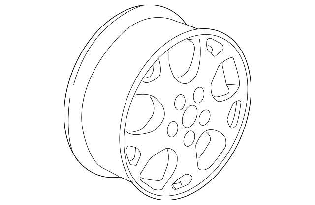 Wheel, Alloy - GM (09594208)