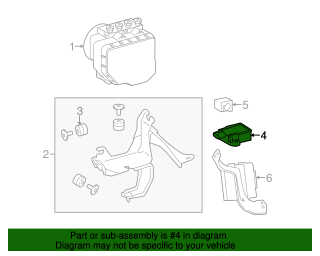 89183-50030 - Yaw Rate Sensor - 2018-2021 Lexus | MyLexusParts