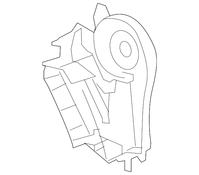 Auxiliary Air Conditioning Evaporator and Blower Case - GM (84018413)