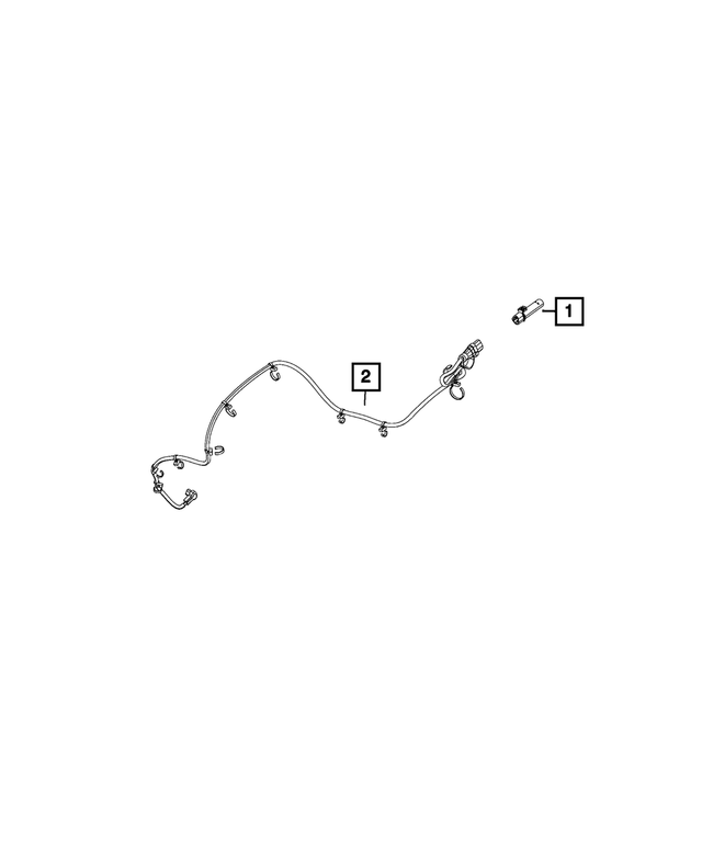 20232024 Jeep Compass Engine Block Heater Cord 68497075AA Mopar eStore