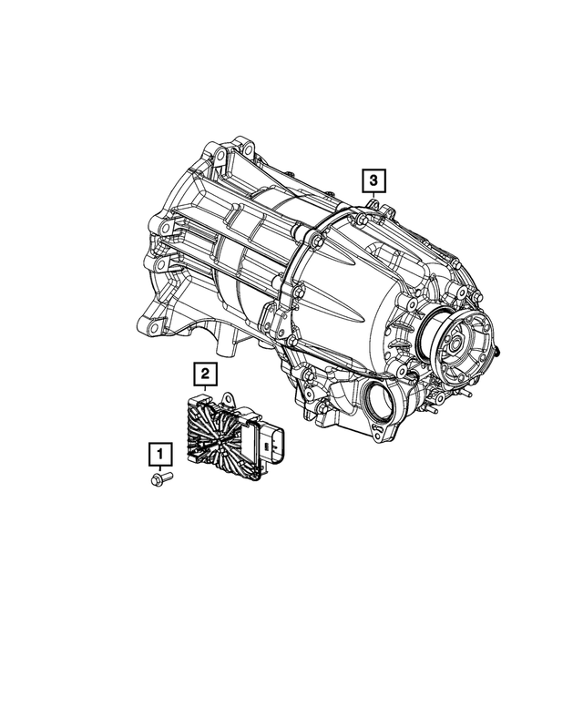 20212022 Jeep Transfer Case Control Module 68464873AM Mopar eStore
