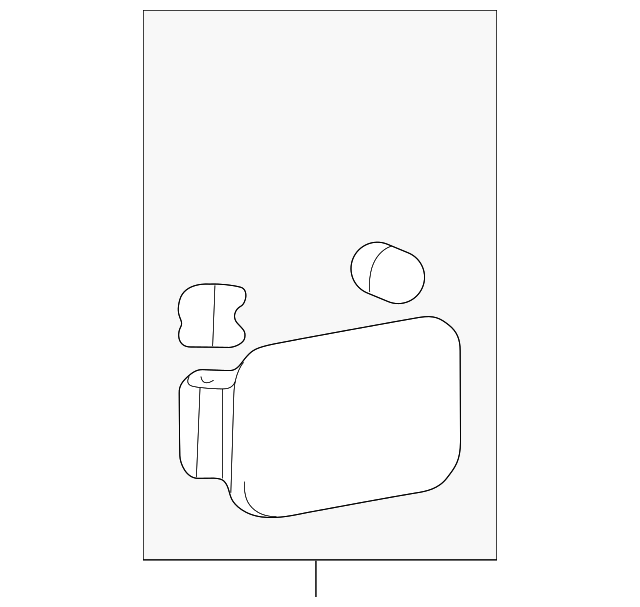 20022005 Hyundai Sonata Fuel Door 695103D001A OEM Parts Online
