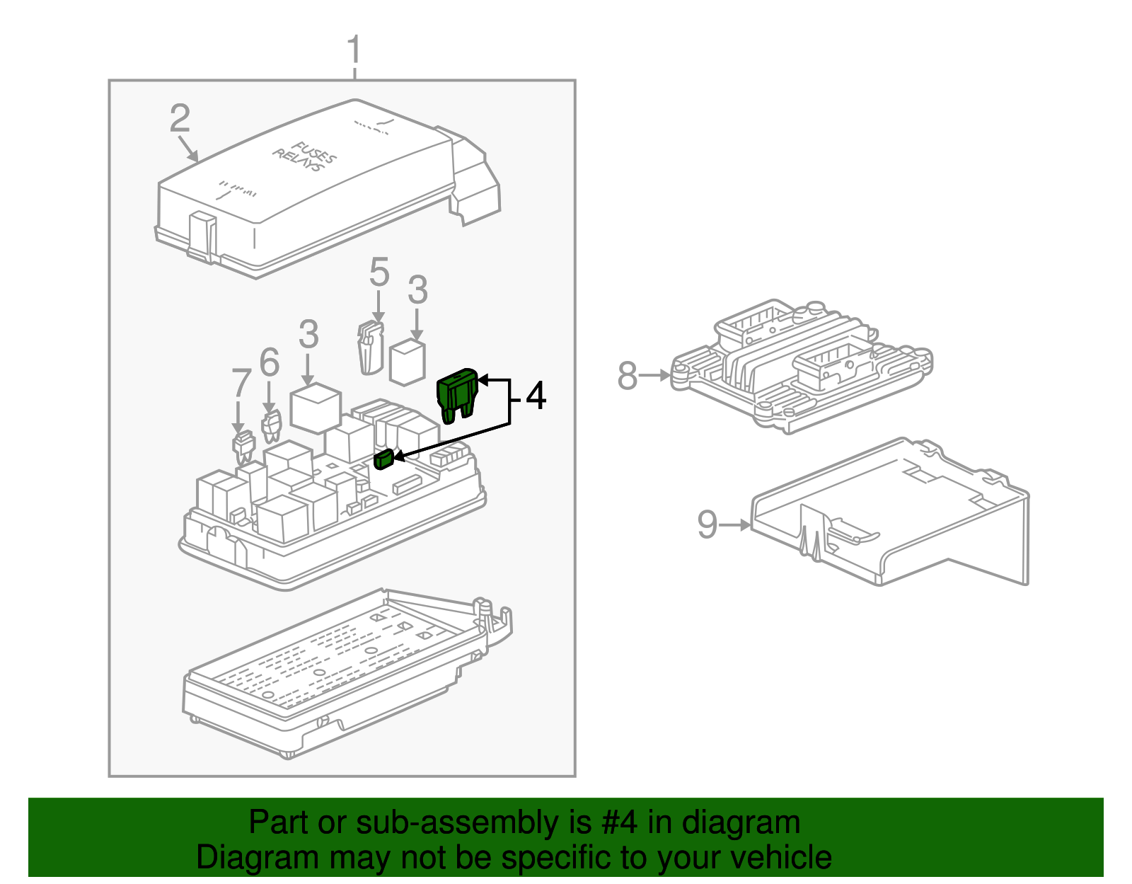 Fuse - GM (12065933)
