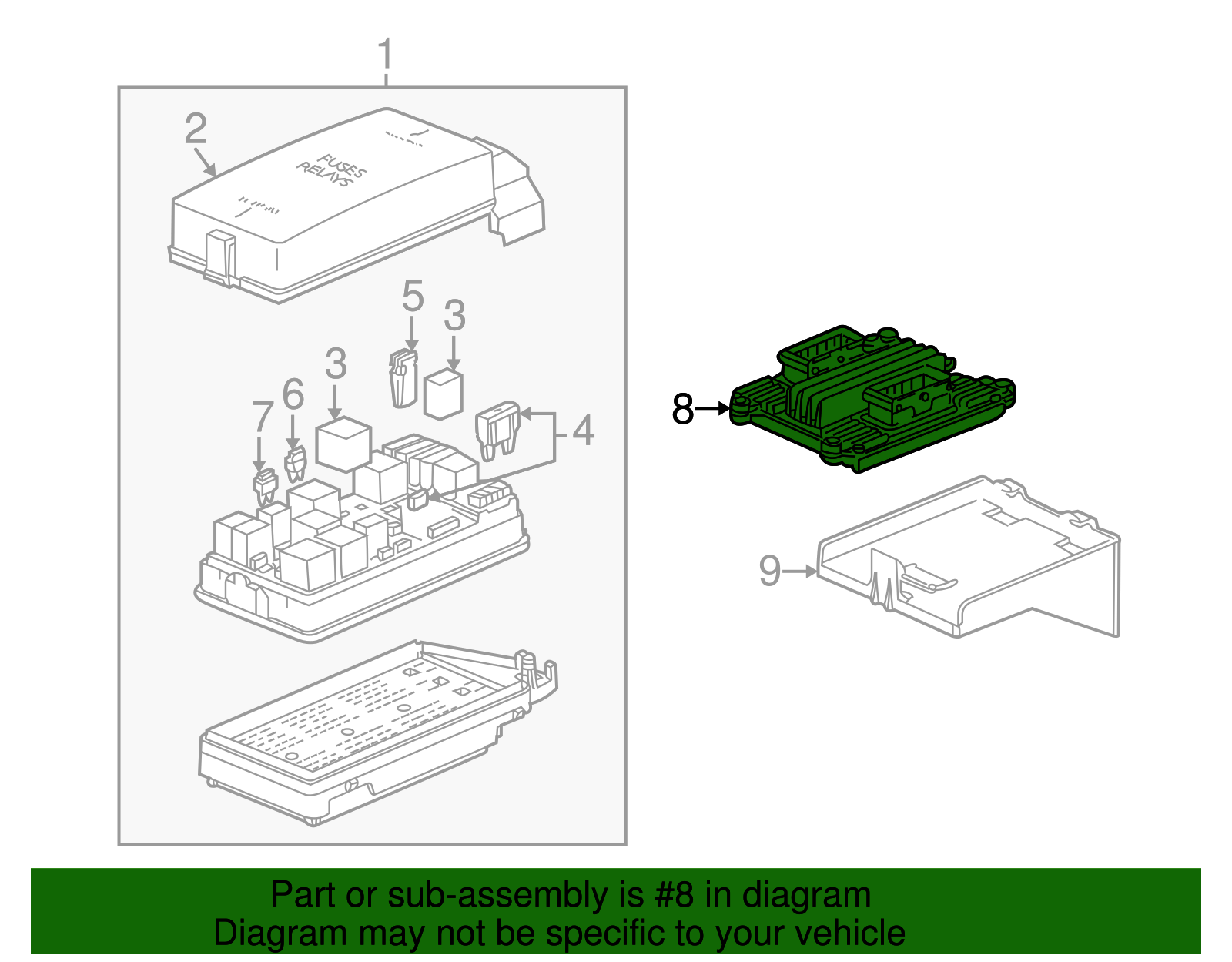 Module Assembly-Trans Control - GM (12212207)