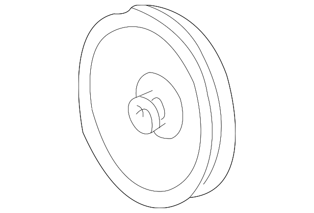 Power Steering Pump Pulley - Ford (YF1Z-3A733-AA)