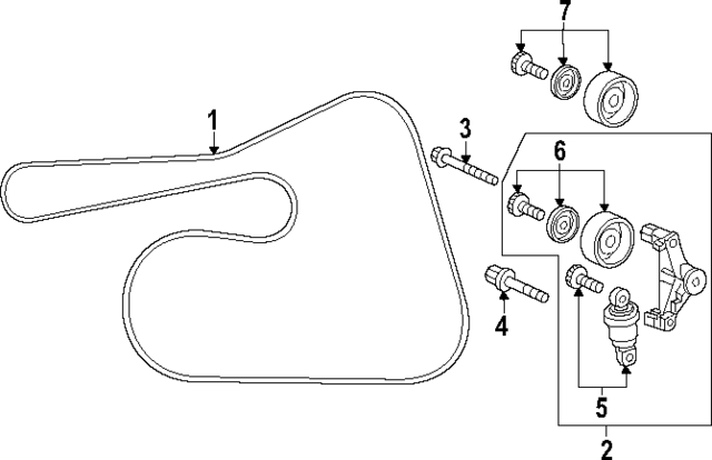 ACDelco Professional 6K483 Standard V-Ribbed Serpentine Belt | Walmart - View #7