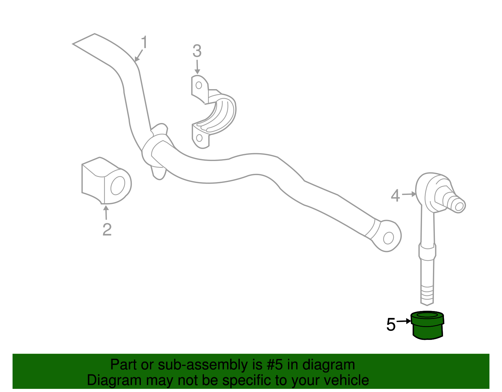 Stabilizer Link Cushion - Scion (48817-12020)