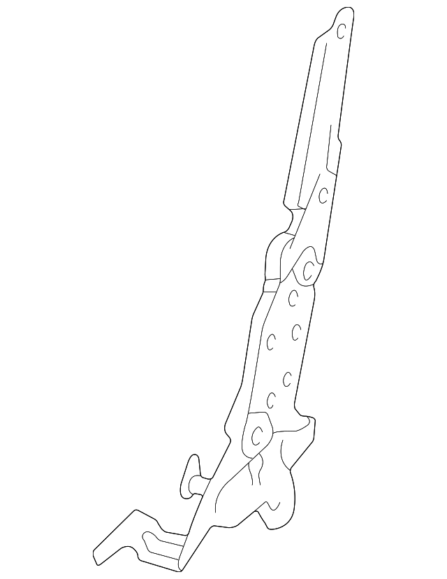 Latch Assembly - Ford (YL7Z-7862649-BB)