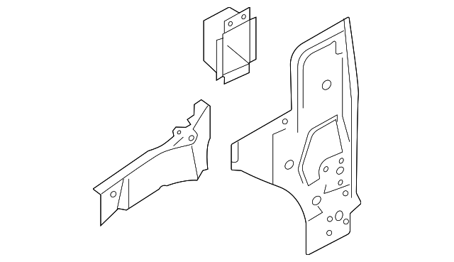 Inner Hinge Pillar 11A-802-124