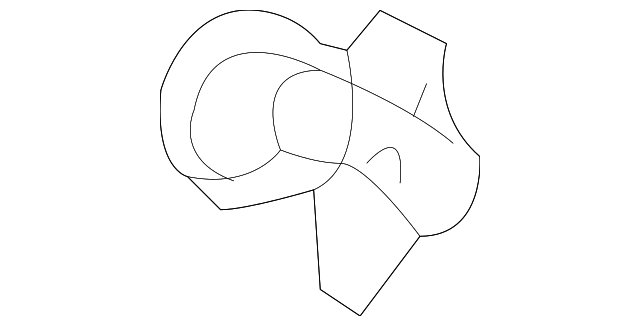 Seat Belt Guide - GM (89041974)