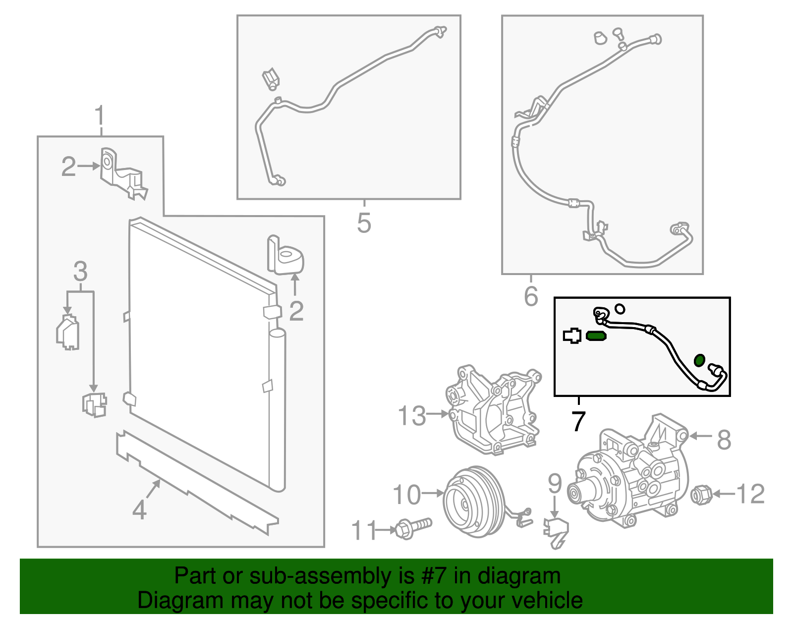 Discharge Hose - Toyota (88703-04040)