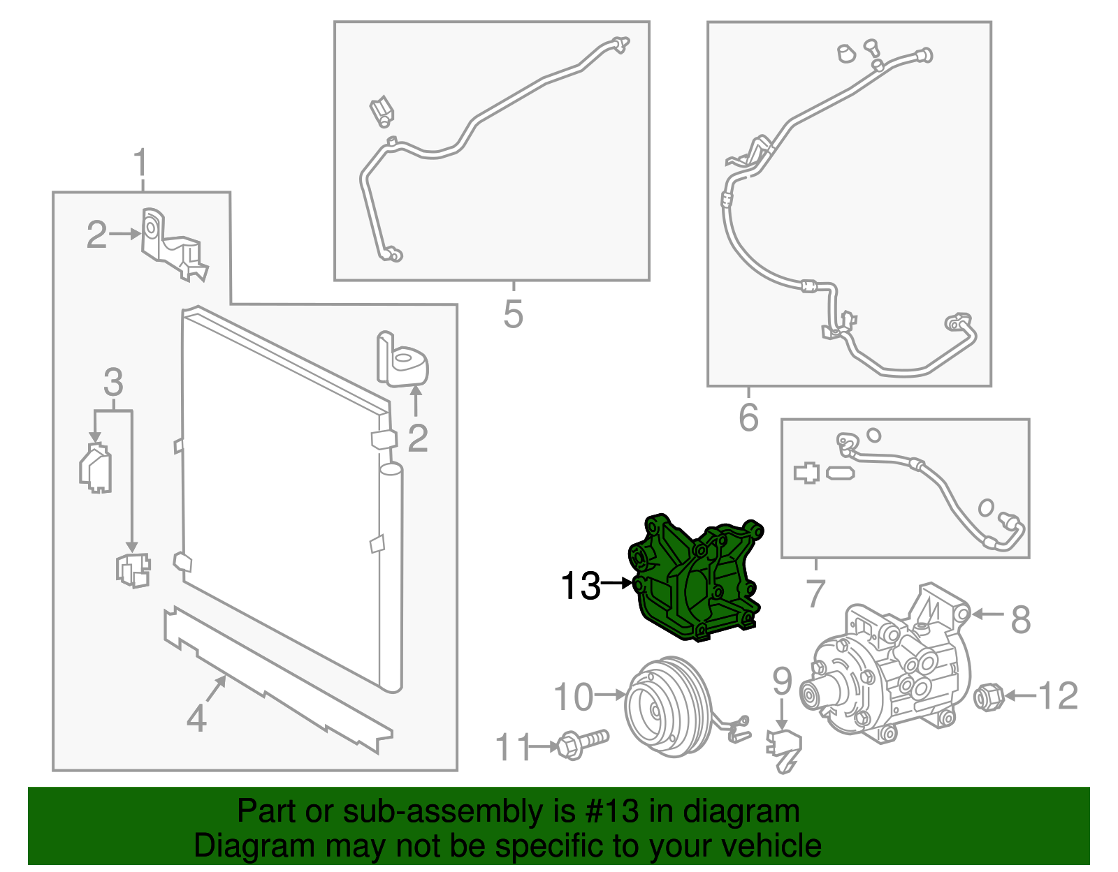 Pulley Assembly - Toyota (88420-04130)