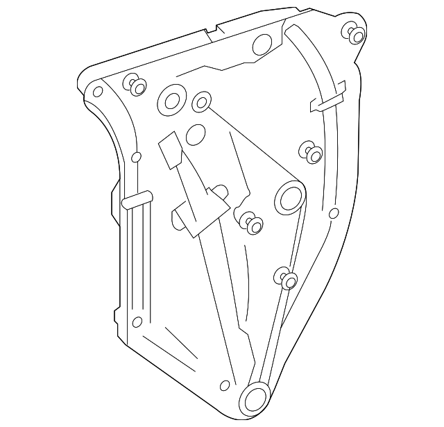 207-670-20-03 - Window Regulator 2011-2018 Mercedes-Benz  