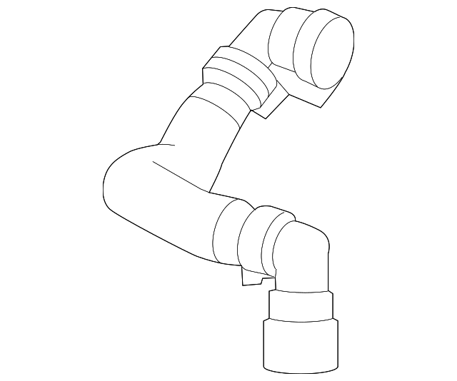 Auxiliary Heater Inlet Hose Assembly - GM (84065773)
