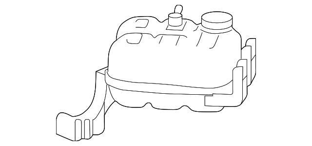Radiator Surge Tank - GM (84023872)
