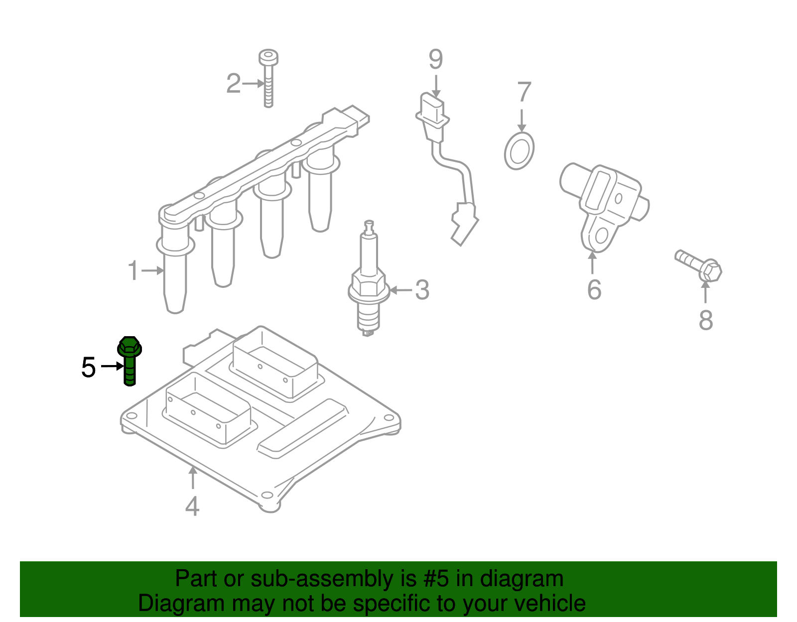 Multi-Purpose Bolt - GM (11096011)